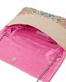 Women Beaded Mirror Clutch Bag