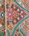 Women Beaded Mirror Clutch Bag