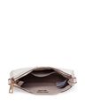 Logo Print Shoulder Bag with Detachable Strap