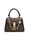 Women Emaline Satchel with Detachable Chain Strap