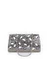 Embellished Clutch with Chain Strap
