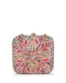 Embellished Clutch with Chain