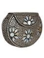 Embellished Clutch with Sling Strap