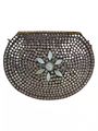 Embellished Clutch with Sling Strap