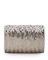 Women Embellished Clutch with Chain Strap