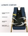 Unisex Lava Laptop Compatible Backpack for Office Use - 25L - Blue