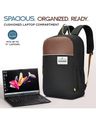 Unisex Lava Laptop Compatible Backpack for Office Use - 25L