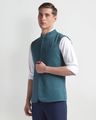 Men Regular Fit Nehru Jacket with Welt Pockets