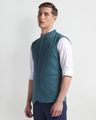 Men Regular Fit Nehru Jacket with Welt Pockets