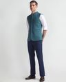 Men Regular Fit Nehru Jacket with Welt Pockets
