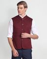 Nehru Jacket with Welt Pockets