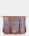 Women Printed Leather Tote Bag