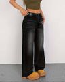 Women High Rise Relaxed Jeans