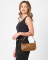 Women Baguette Bag with Shoulder Straps