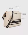 Women Trinity Medium Sling Bag with Detachable Strap