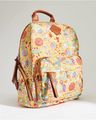 Women Floral Print Backpack with Adjustable Strap