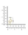 Yellow Gold Alphabet P Diamond Rakhi Pendant