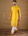 Men Regular Fit Kurta Pyjama Set