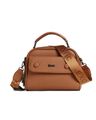 Women Textured Sling Bag with Detachable Strap