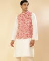 NUIndian FabBasics Men Printed Slim Fit Nehru Jacket