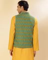 NUIndian Men Regular Fit Printed Jacket