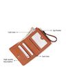 Women Colourblocked Zip Detail Two Fold Wallet
