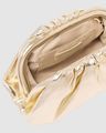 Women Embellished Clutch with Detachable Strap