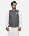 Men Mandarin-Collar Nehru Jacket