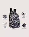 Floral Printed Regular Backpack