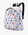 Geometric Print Backpack with Adjustable Straps