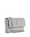 Embellished Zalina Flap Clutch