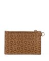 Women Logo Print Casual Wristlet