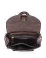 Gatwick-03 Embossed Ostrich Leather Backpack with Adjustable Straps