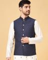Men Regular Fit Nehru Jacket