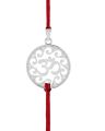 Stone-Studded Om Ganesh Rakhi Bracelet