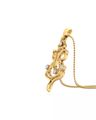 Yellow Gold Om Ganesh Rakhi Bracelet