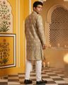 Embroidered Cotton-Blend Kurta Pyjama 
