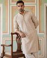 Embroidered Regular Fit 2-Piece Suit Set