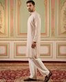 Embroidered Regular Fit 2-Piece Suit Set