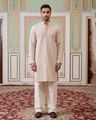 Embroidered Regular Fit 2-Piece Suit Set