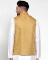 Floral Print Nehru jacket with Button Closure
