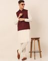 High-Neck Waistcoat with Insert Pockets