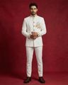 Japanese Embroidered Indo-Western Set