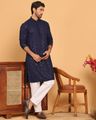 Men Embroidered Chikankari and Sequence Kurta with Pyjama