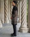 Men Embroidered Indo-Western Set