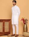 Men Embroidered  Kurta with Pyjama Set