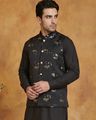 Men Embroidered Nehru Jacket 