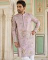 Men Embroidered Regular Fit Kurta & Pyjamas Set