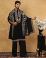 Men Embroidered Regular Fit Kurta with Pyjamas & Dupatta Set