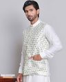 Men Embroidery Nehru jacket